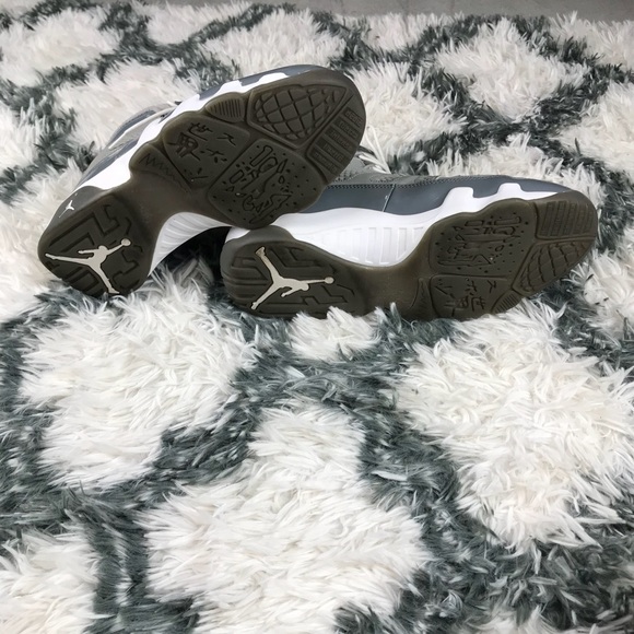 Jordan Men’s Cool Grey 9’s Size 11 Grey White - Picture 4 of 8